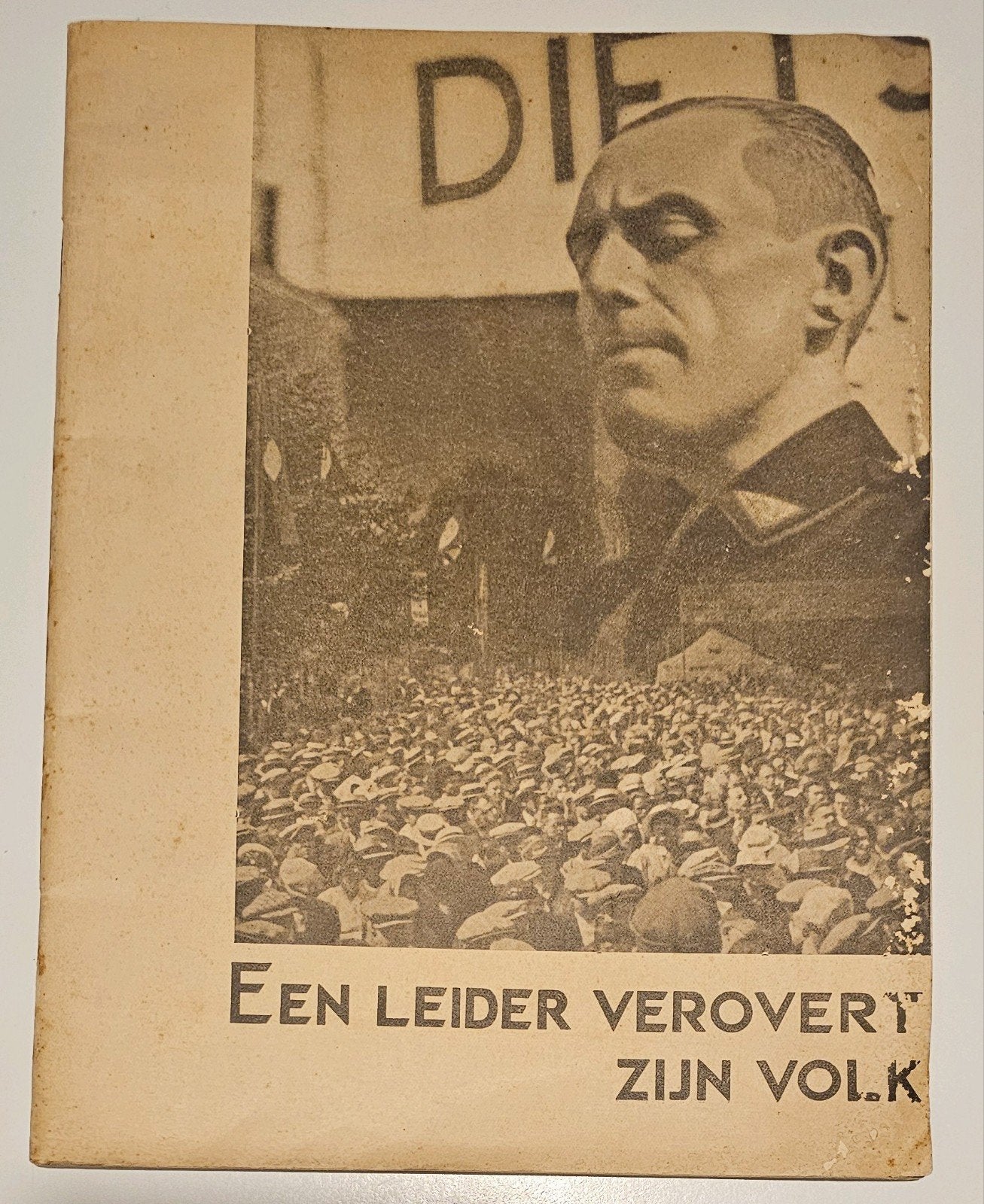 Verdinaso Brochure 1935 - Een leider verovert zijn volk, Ophalen of Verzenden, Boek of Tijdschrift