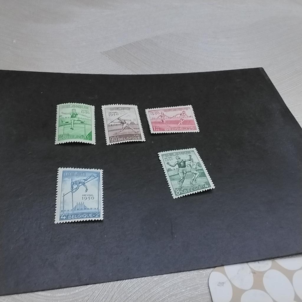 BELGIE 827/831 postfris met cote 90,00 €, Ophalen of Verzenden, Postfris