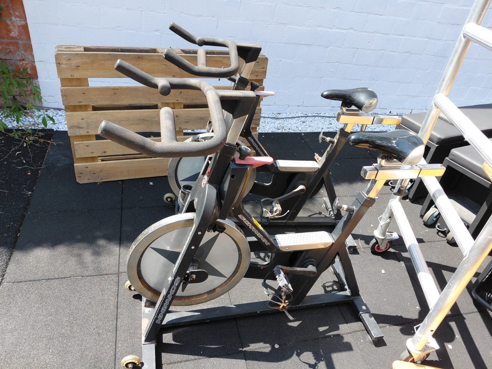 Vélos de spinning, Enlèvement, Utilisé