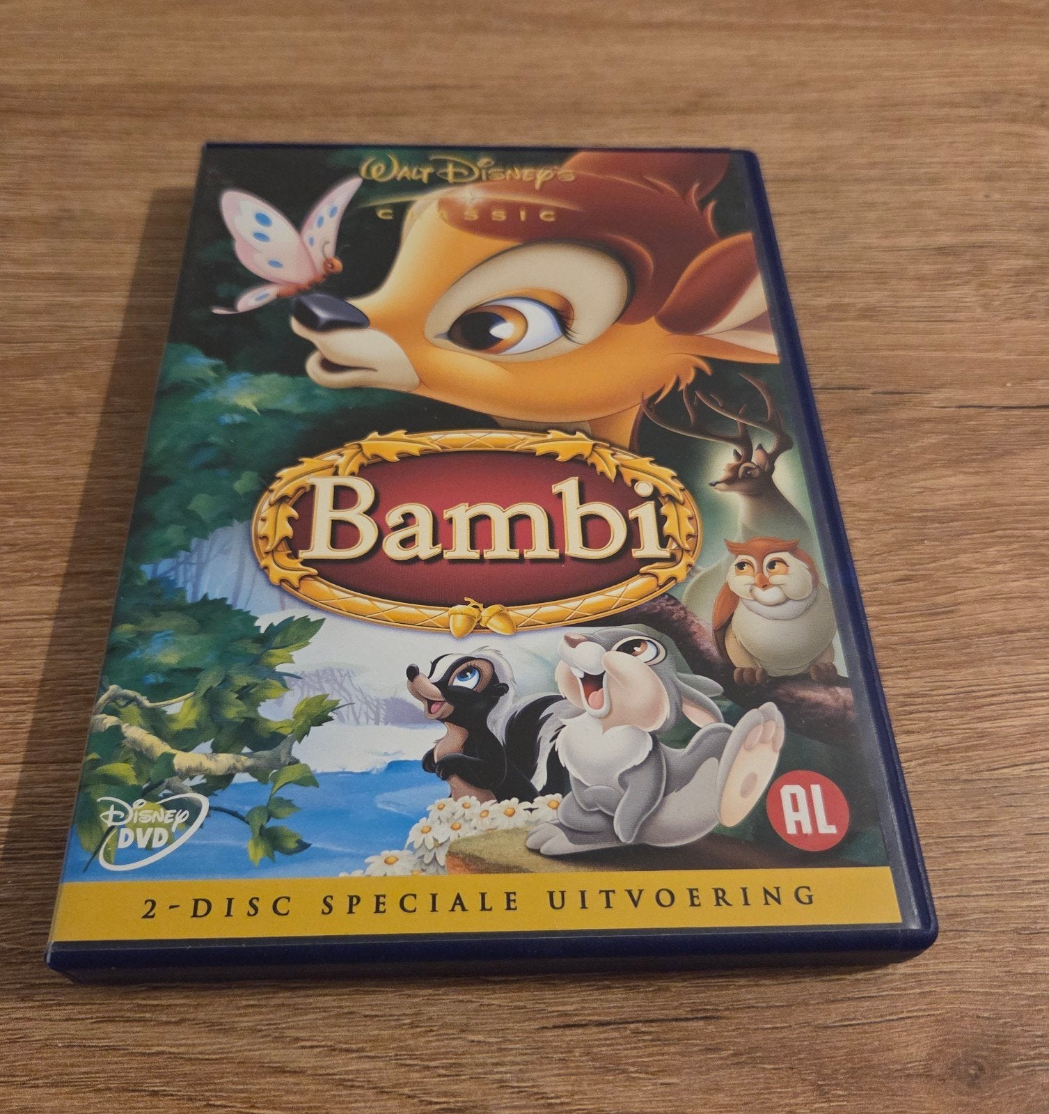 Bambi 2 disques, édition spéciale Disney, CD & DVD, Enlèvement ou Envoi, Tous les âges, Néerlandais, Néerlandais