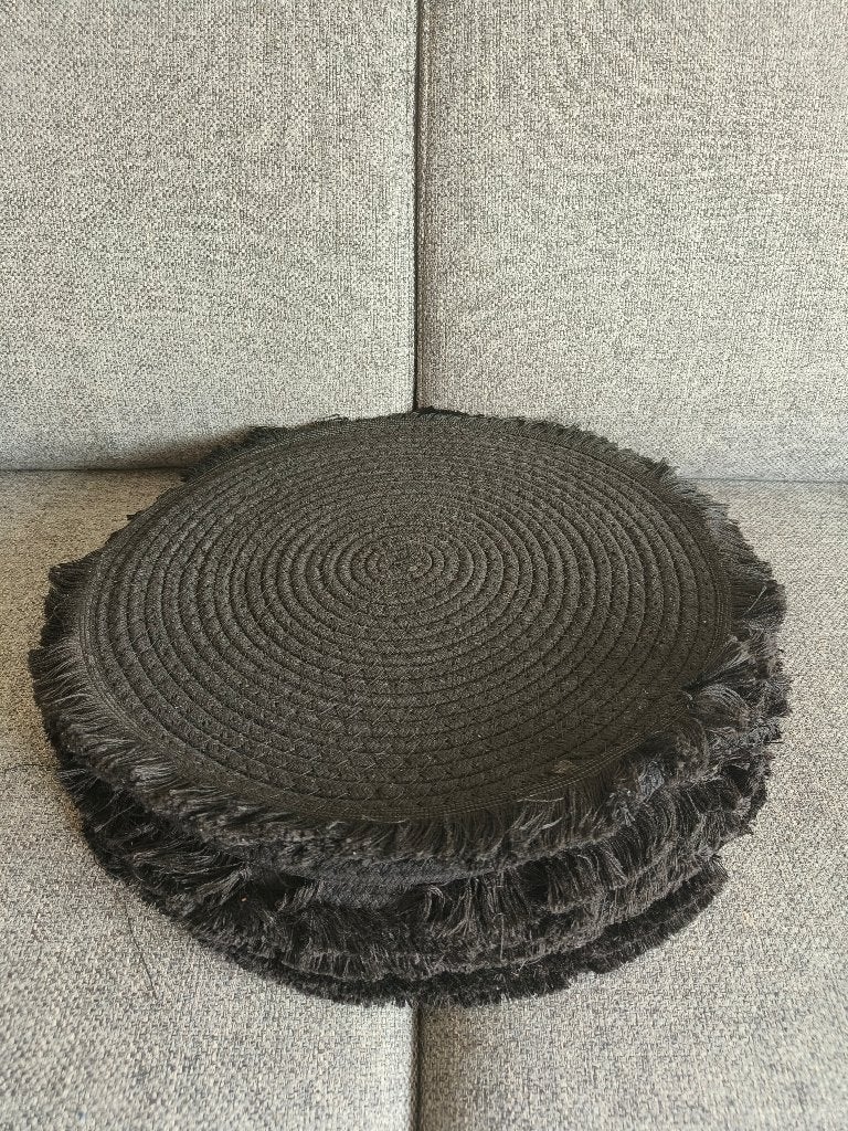 GRATIS 8 placemats, Ophalen, Nieuw, Zwart, Placemat