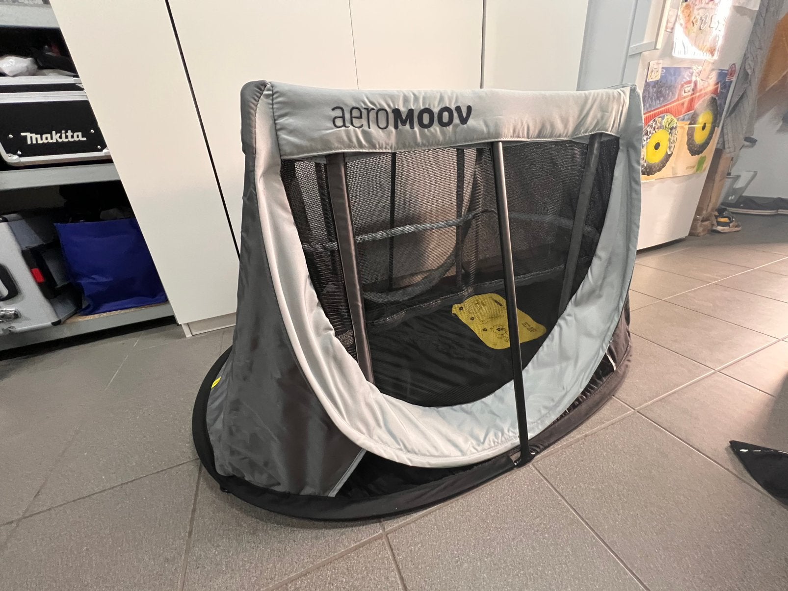 Aeromoov reisbedje / speelbox, Ophalen, Zo goed als nieuw, Reisbedje
