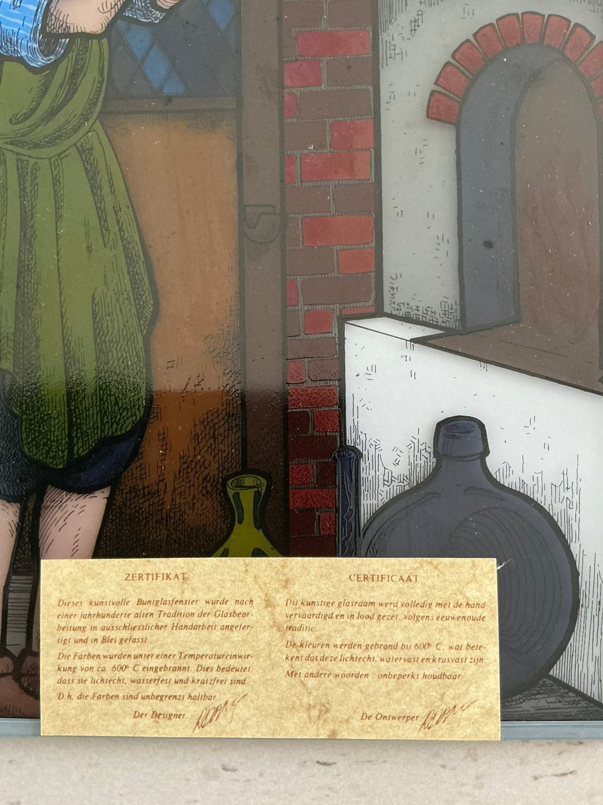 Glasraam glasblazer, Ophalen of Verzenden