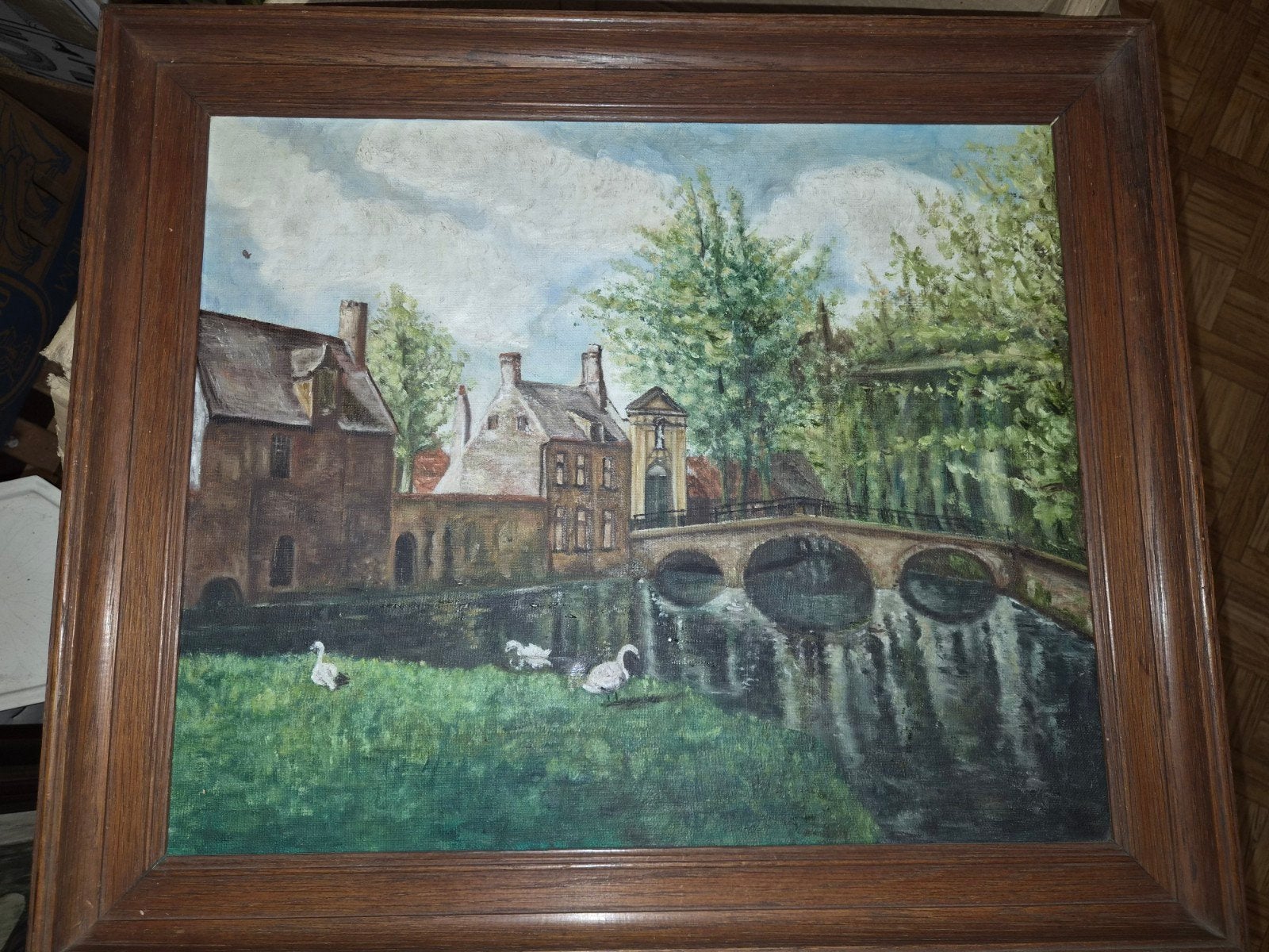 peinture de Van Clapdorp, Enlèvement