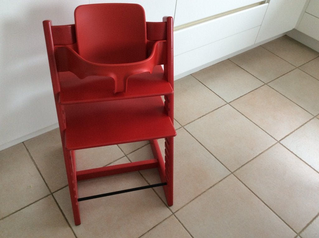 Chaise pour enfant Stokke avec kit bébé assorti, Enfants & Bébés, Enlèvement ou Envoi, Comme neuf, Chaise évolutive