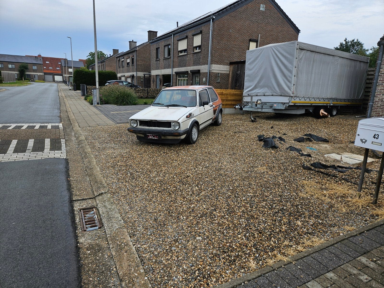 vw golf mk1 1982 1.6D met papieren, Auto's, Te koop, 3 deurs, Handgeschakeld, Diesel