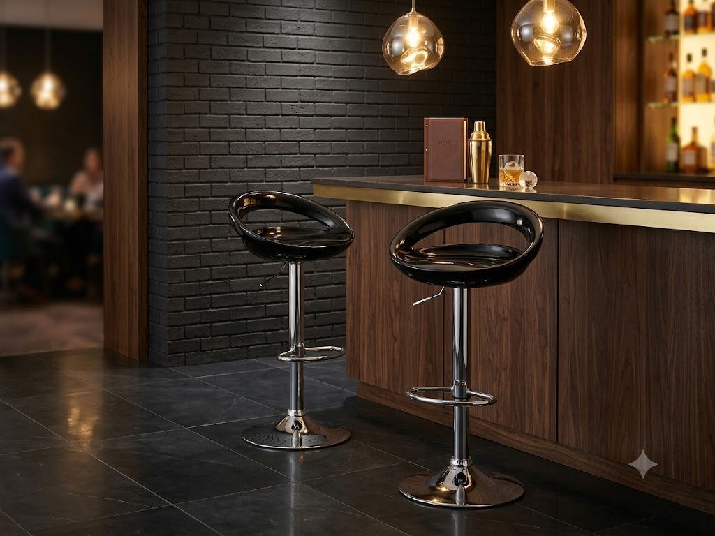 2 TABOURETS DE BAR TRES BON ETAT, Enlèvement, Réglable en hauteur, Utilisé