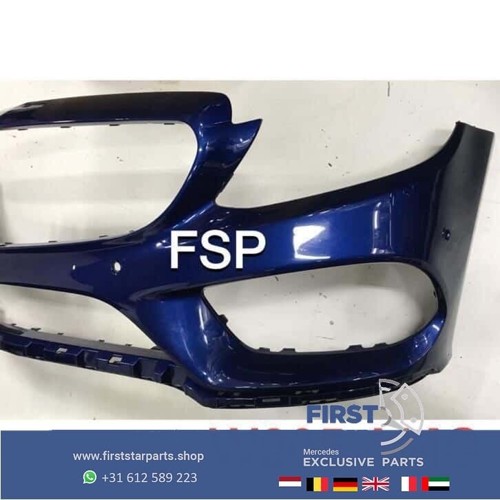 W205 43 AMG Voorbumper Mercedes C Klasse 2014-2018 C43, Utilisé, -, Avant, -