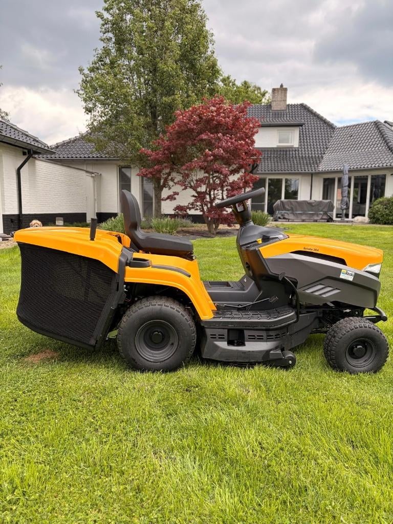 STIGA Estate 384 zitmaaier/tuintractor – perfecte staat, Tuin en Terras, Zitmaaiers, Zo goed als nieuw, Minder dan 90 cm, Elektrische starter