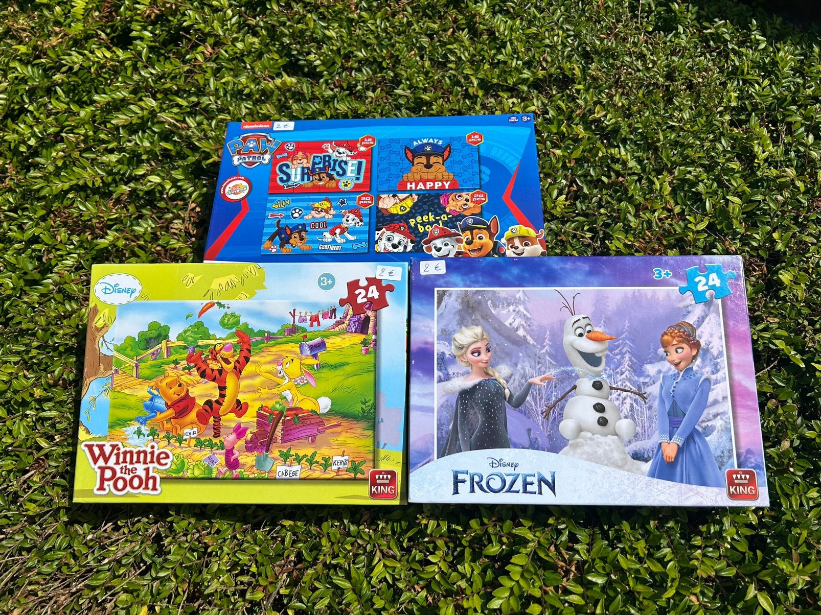 Puzzels, Kinderen en Baby's, Speelgoed | Kinderpuzzels, Ophalen, Minder dan 10 stukjes, Gebruikt, 2 tot 4 jaar
