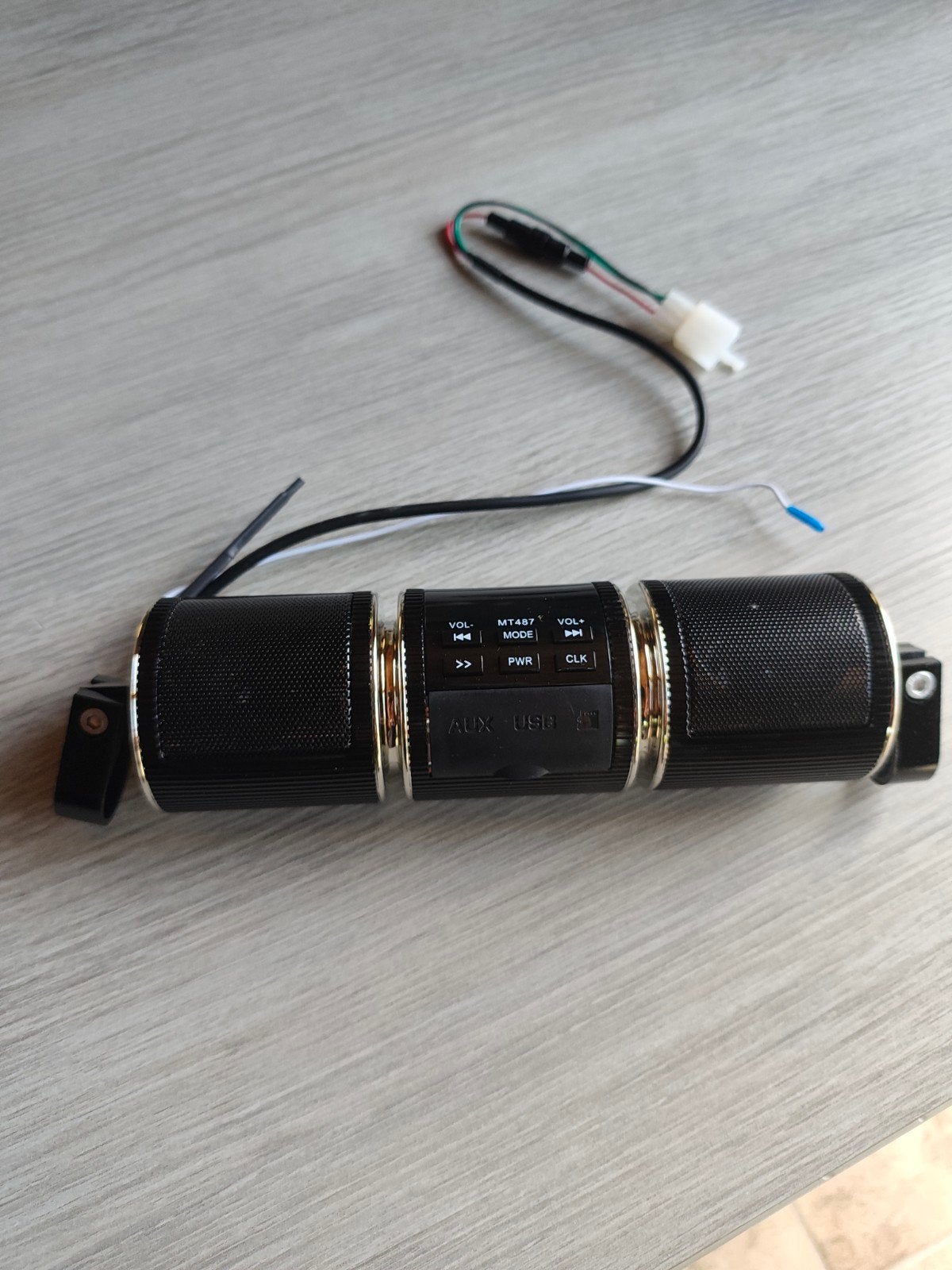 muziek systeem met bluetooth, MP3, SDcard en radio voor moto, Ophalen, Nieuw, Met doosje