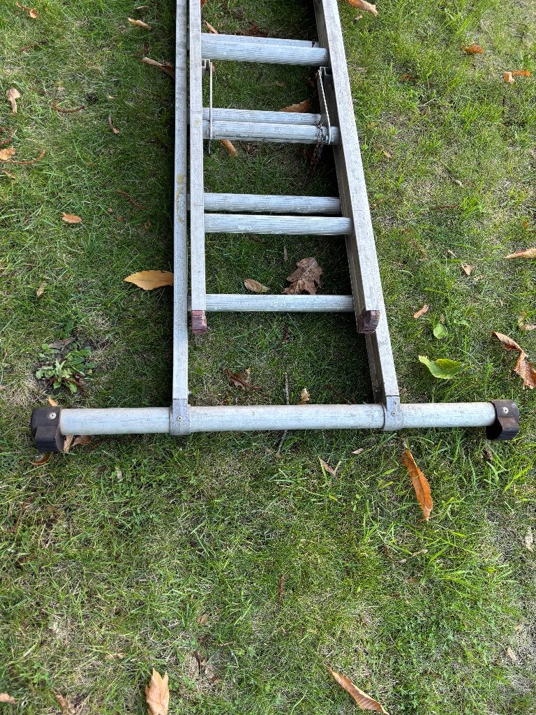Aluminium Ladder, Doe-het-zelf en Bouw, Ophalen, Gebruikt, Ladder, Opvouwbaar of Inschuifbaar