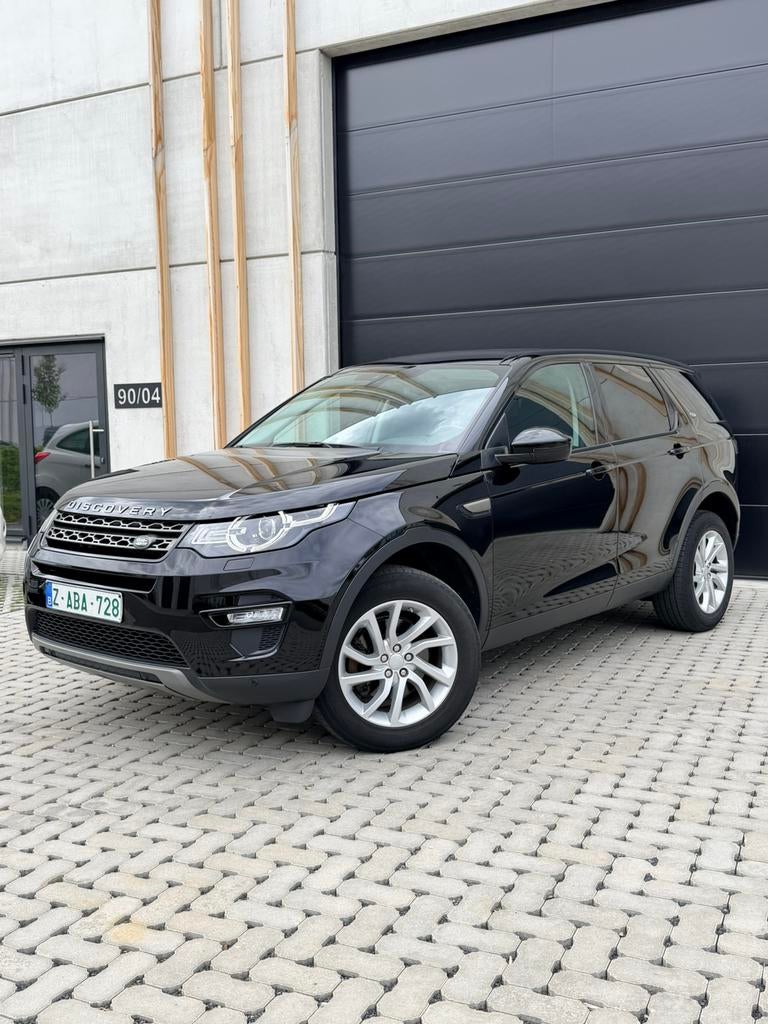 Land Rover Discovery Sport D150 AUTOMAAT // 12 MAANDEN GARAN, Auto's, Land Rover, Automaat, Stof, Discovery Sport, Zwart