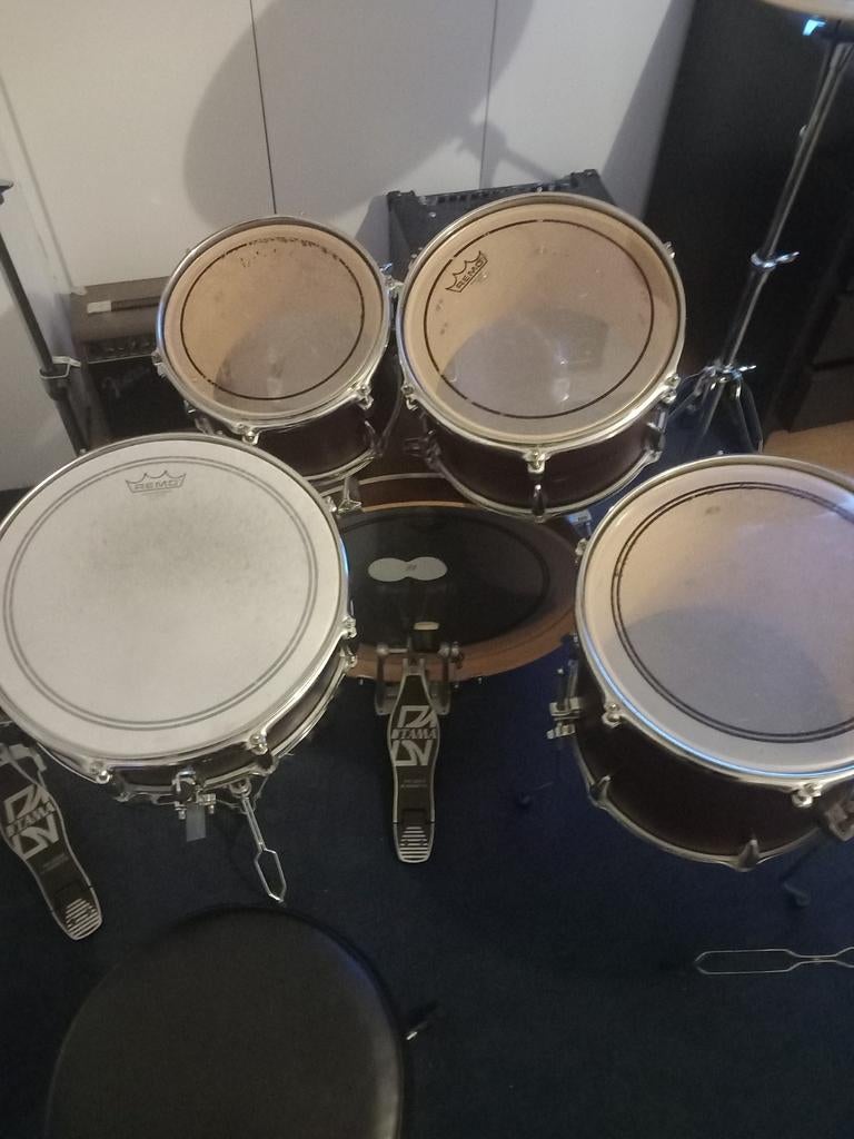 Tama imperialstar bordeaux 20" bass (bieden mag), Muziek en Instrumenten, Drumstellen en Slagwerk, Ophalen
