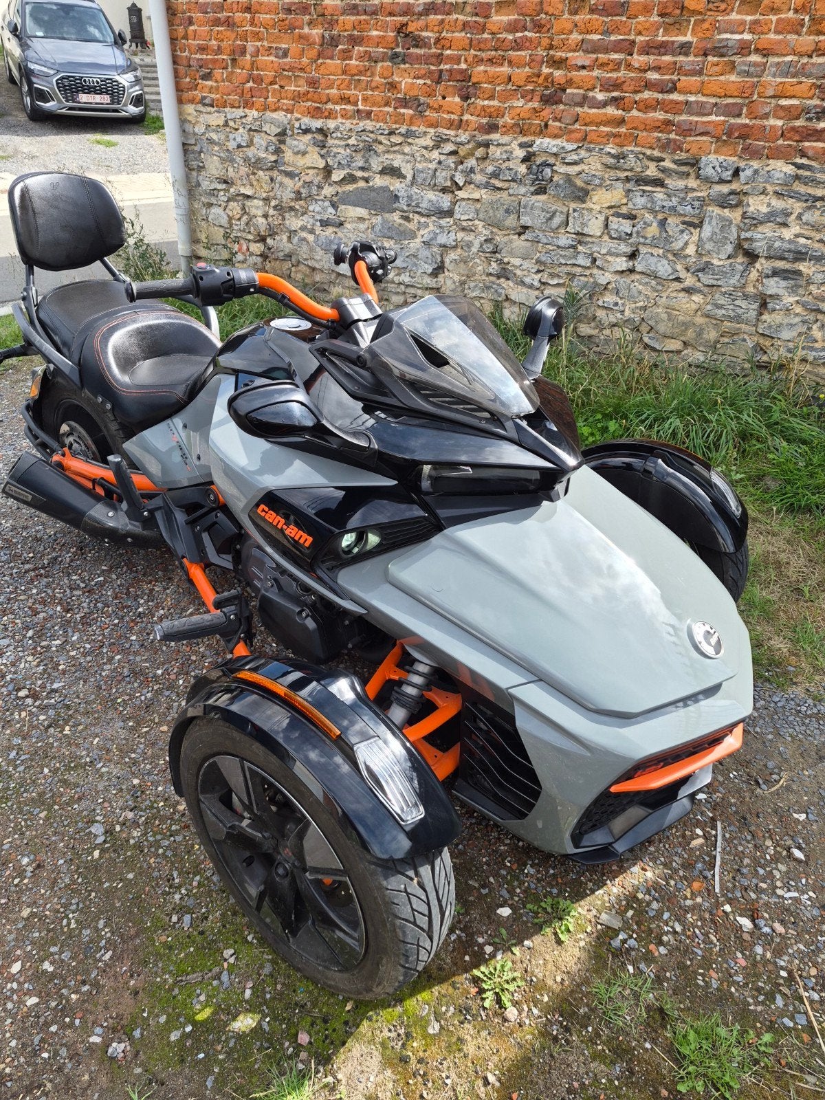 spyder f3s, Motos, Enlèvement
