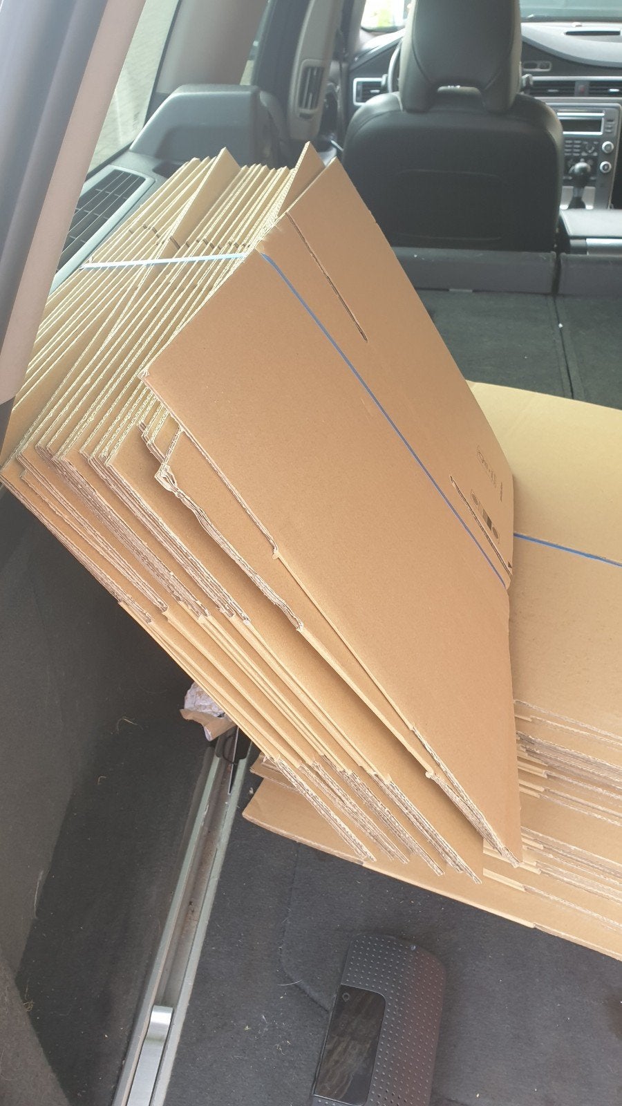 verzenddozen per 25 stuks, Doe-het-zelf en Bouw, Doos, Opvouwbaar, Minder dan 50 cm, Ophalen of Verzenden