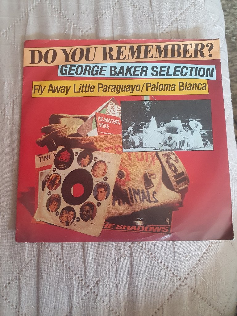 S - George Baker Selection – Paloma Blanca - 1982, 7 inch, Ophalen of Verzenden, Zo goed als nieuw, Pop