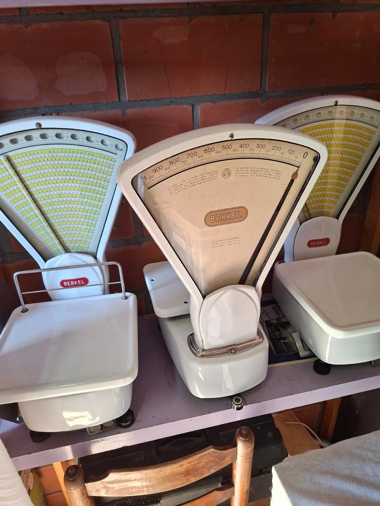 Berkel weegschalen, Ophalen