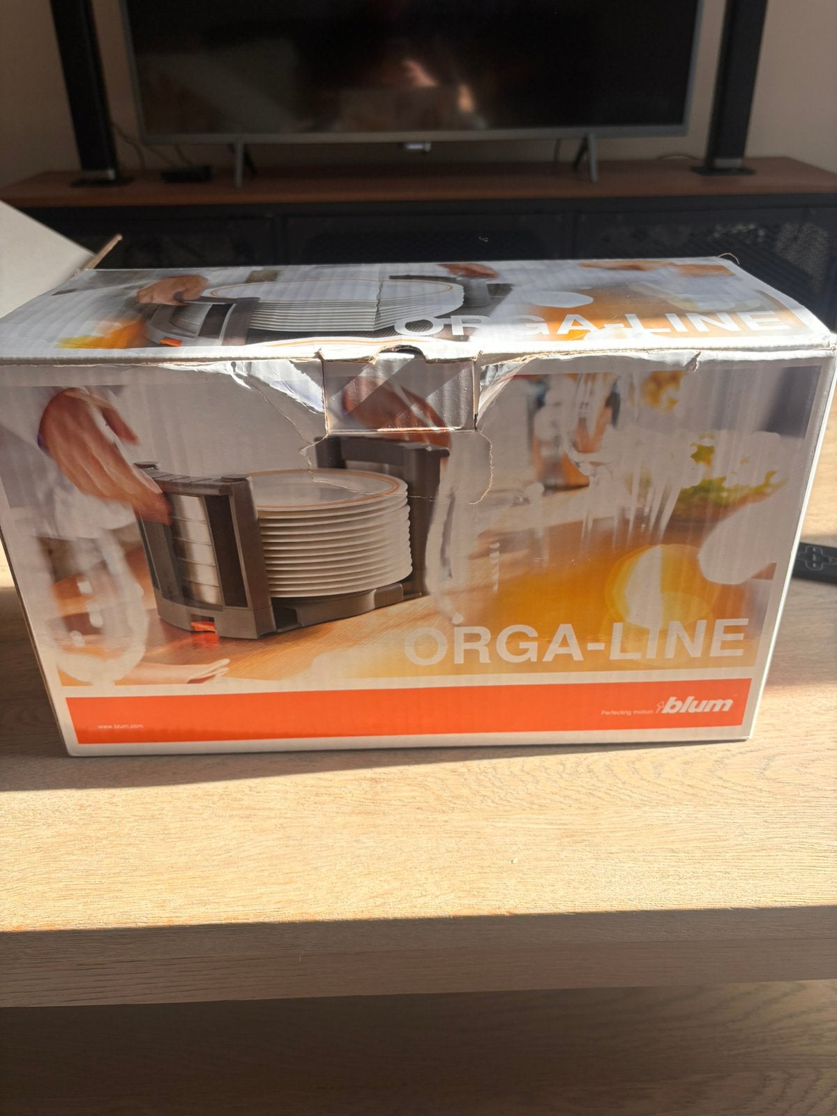 Blum orga-line bordenhouder nieuw, Ophalen, Bordenrek, Kunststof, Nieuw