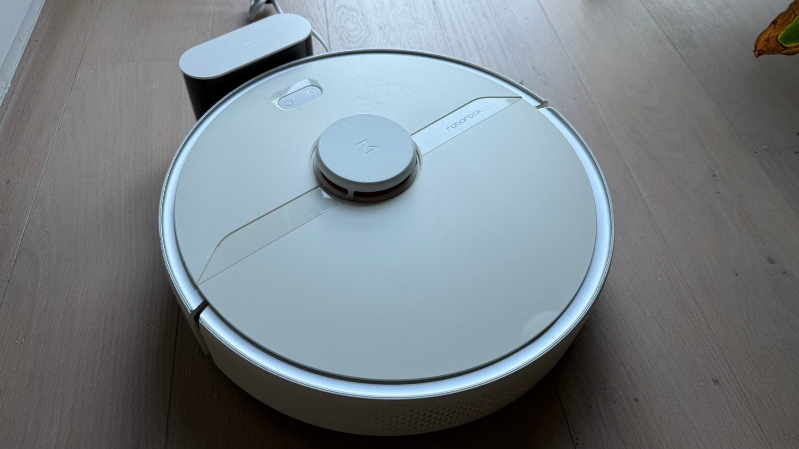 Roborock S6 Pure robotstofzuiger met dweilfunctie, Ophalen of Verzenden, Zo goed als nieuw