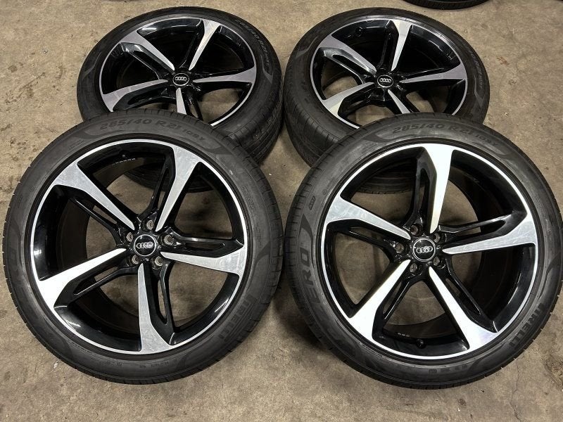 21 inch originele RS velgen + zomerbanden Audi Q7, Gebruikt, -, 285 mm, -