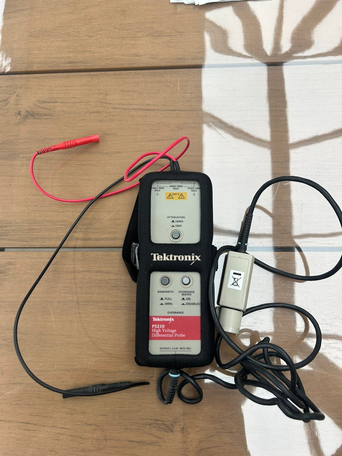Tektronix hoogspanningsprobe p5210, Hobby en Vrije tijd, Ophalen of Verzenden, Zo goed als nieuw