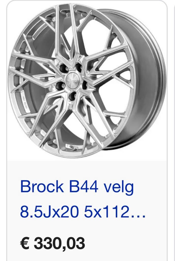 20” breedset met nieuwe Pirelli banden, 2 voorste en 1 achte, Auto-onderdelen, Ophalen, Nieuw, Band(en), Personenwagen