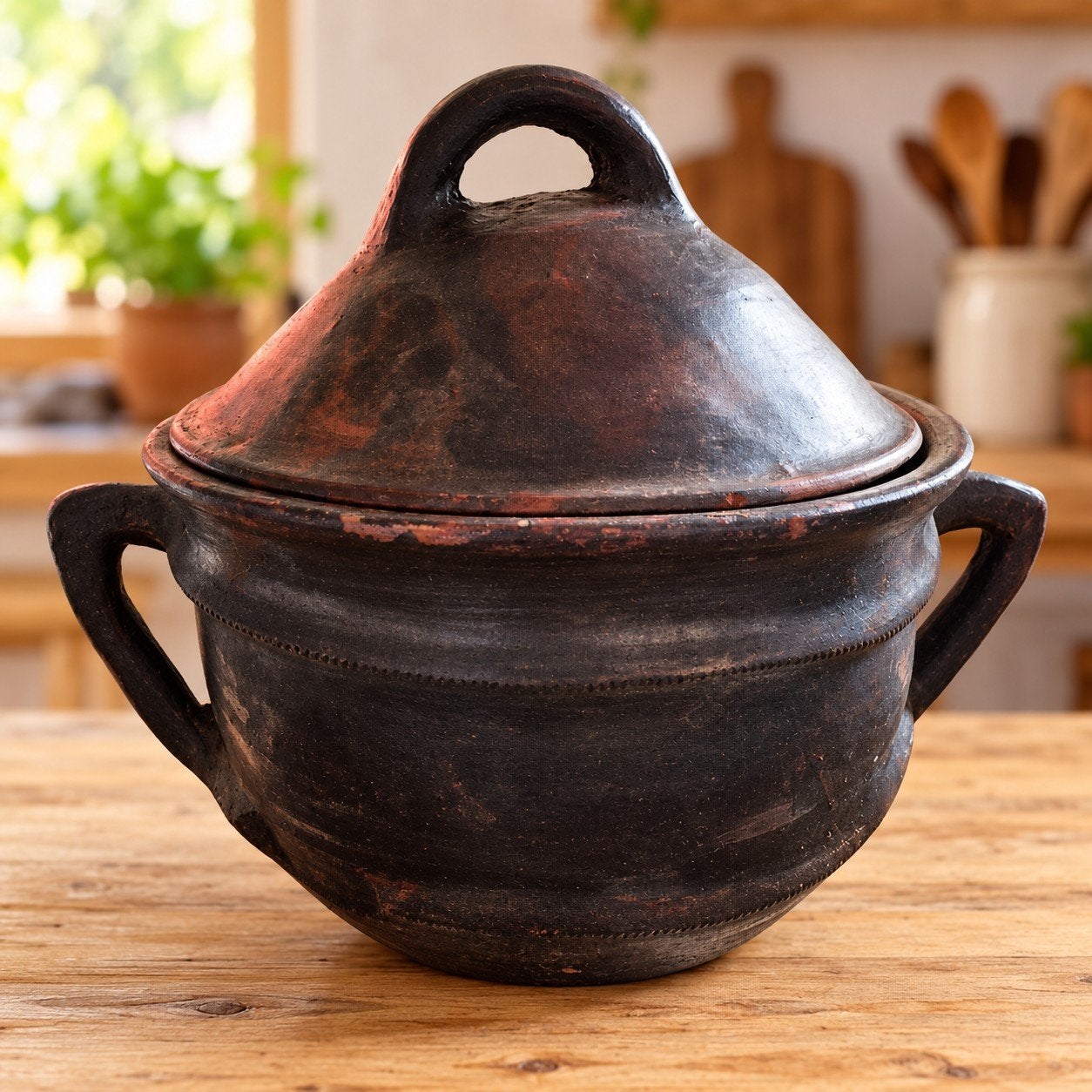 pot terra cuit, Avec couvercle, Enlèvement ou Envoi, Cuivre