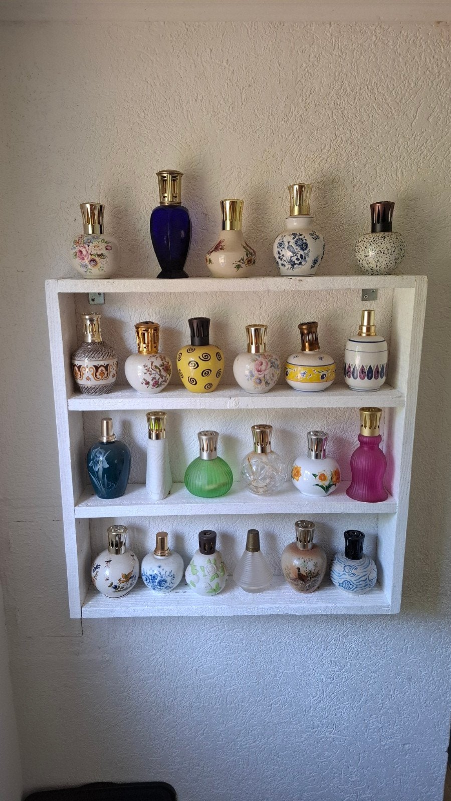 Diverse collectie Lampe Berger geurlampen., Verzamelen, Parfumverzamelingen, Gebruikt, Ophalen