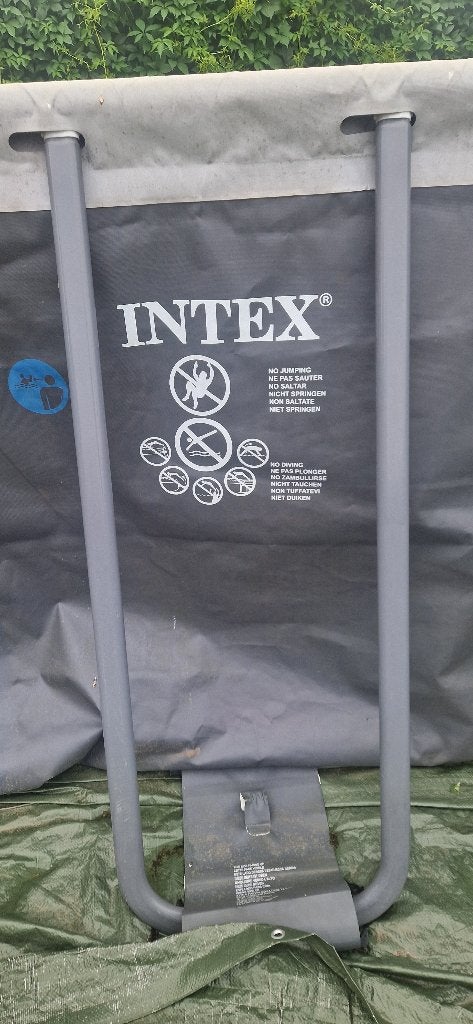 Intex zwembad, Tuin en Terras, Zwembaden, Gebruikt, Opzetzwembad, 120 cm of meer, 400 cm of meer, 300 cm of meer, Rechthoekig