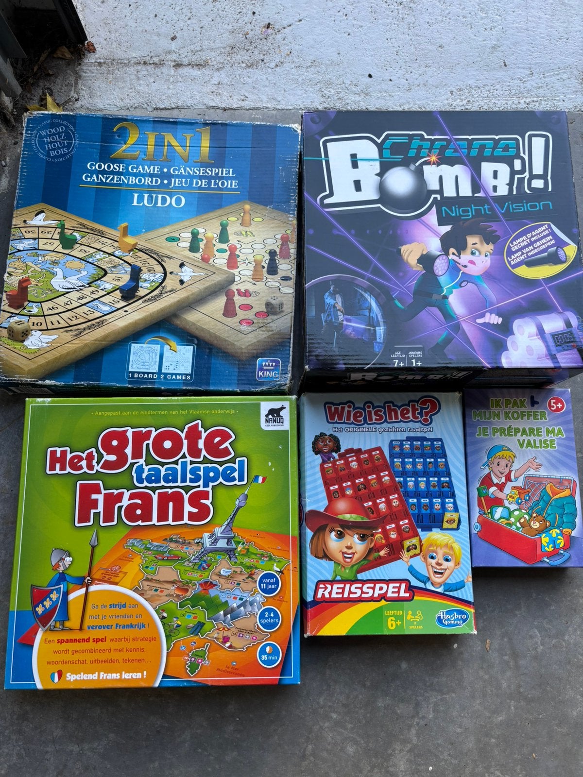 Diverse gezelschapsspellen, Hobby & Loisirs créatifs, Enlèvement, Utilisé