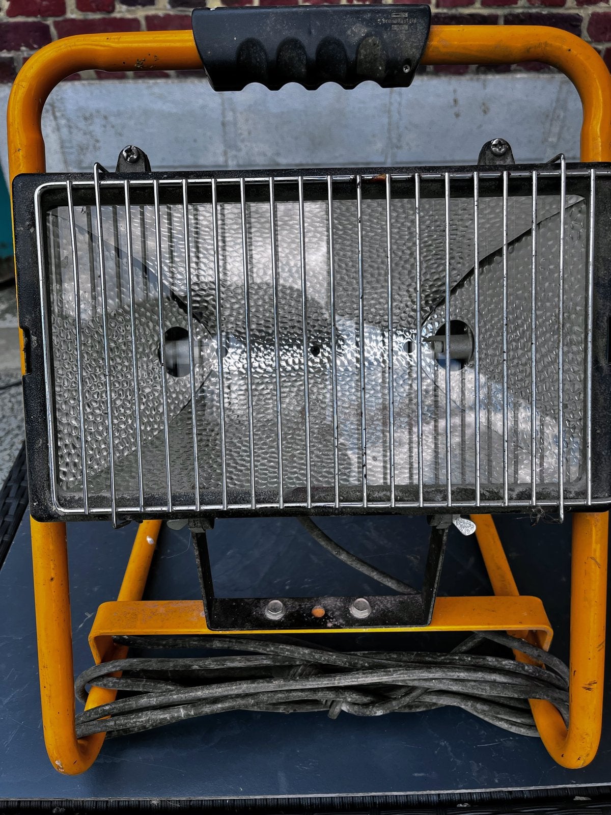 werf lamp, Ophalen, Gebruikt, Met statief, Lamp