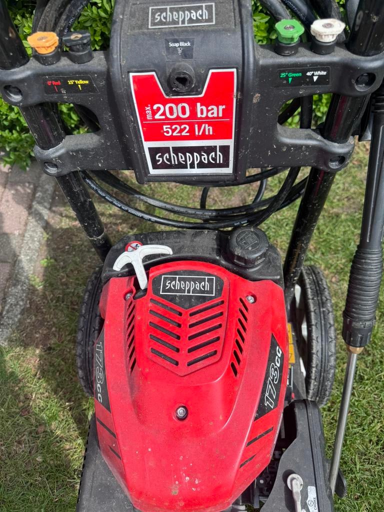 Sheppach hogedrukreiniger, Jardin & Terrasse, Nettoyeurs haute pression, Enlèvement, Comme neuf, Essence