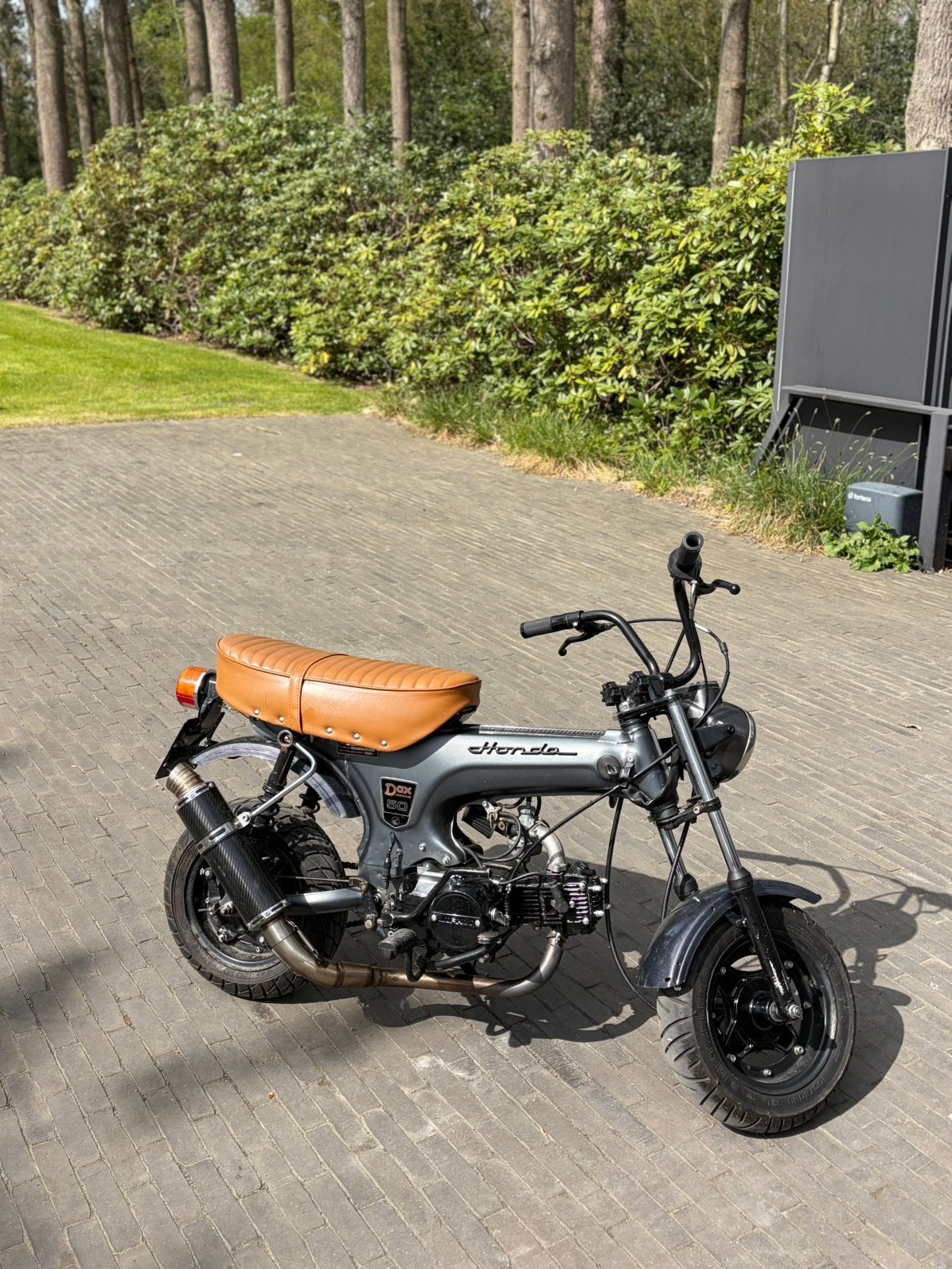 Honda dax st50 1977 2de eigenaar, Fietsen en Brommers, Brommers | Honda, Ophalen, Overige modellen, Klasse B (45 km/u), Zo goed als nieuw