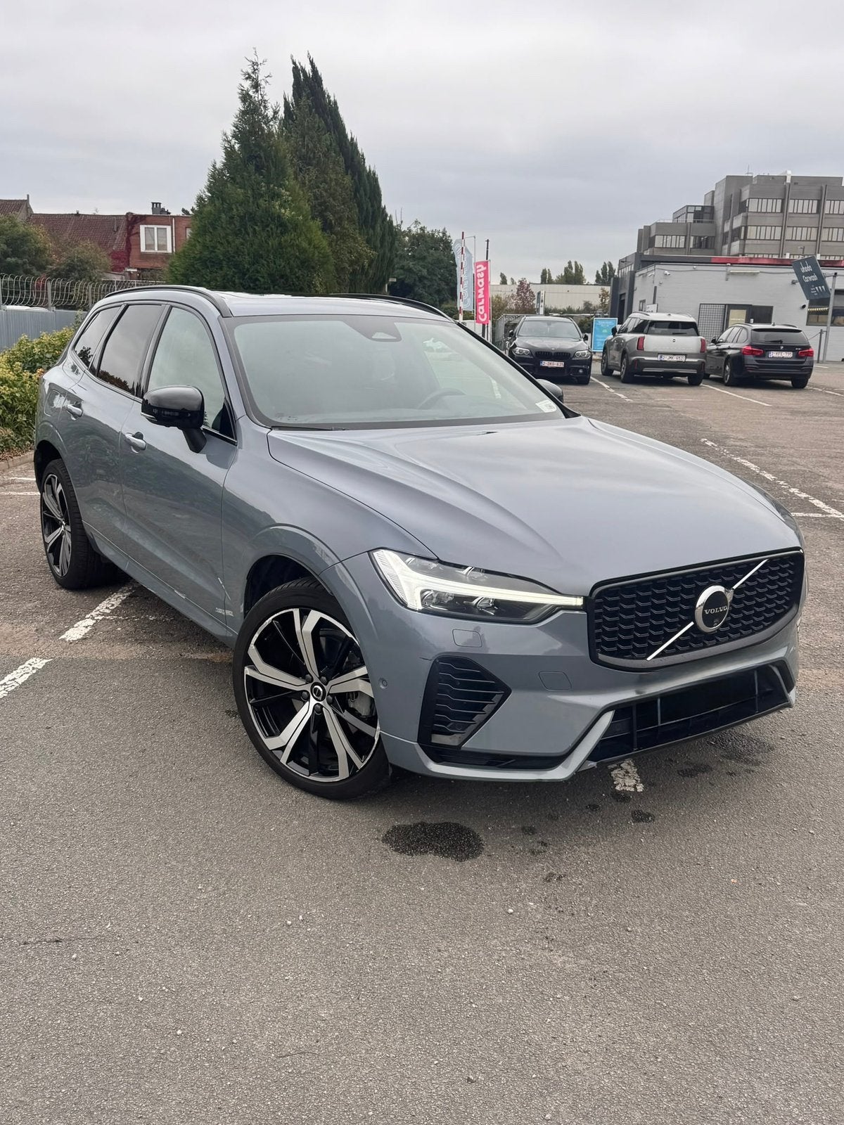 Volvo xc60 plug in hybrid, Auto's, Automaat, Blauw, Leder, XC60
