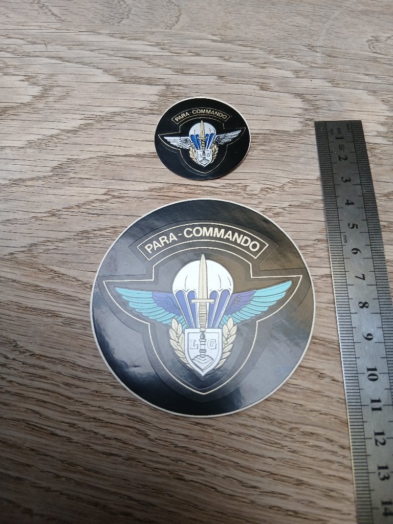 Stickers para commando Liège, Envoi, Armée de terre, Emblème ou Badge