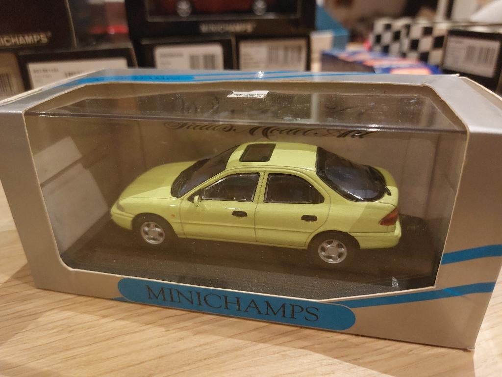 Minichamps Ford Mondeo Jaune 1/43, Ophalen of Verzenden, Nieuw, Auto, MiniChamps