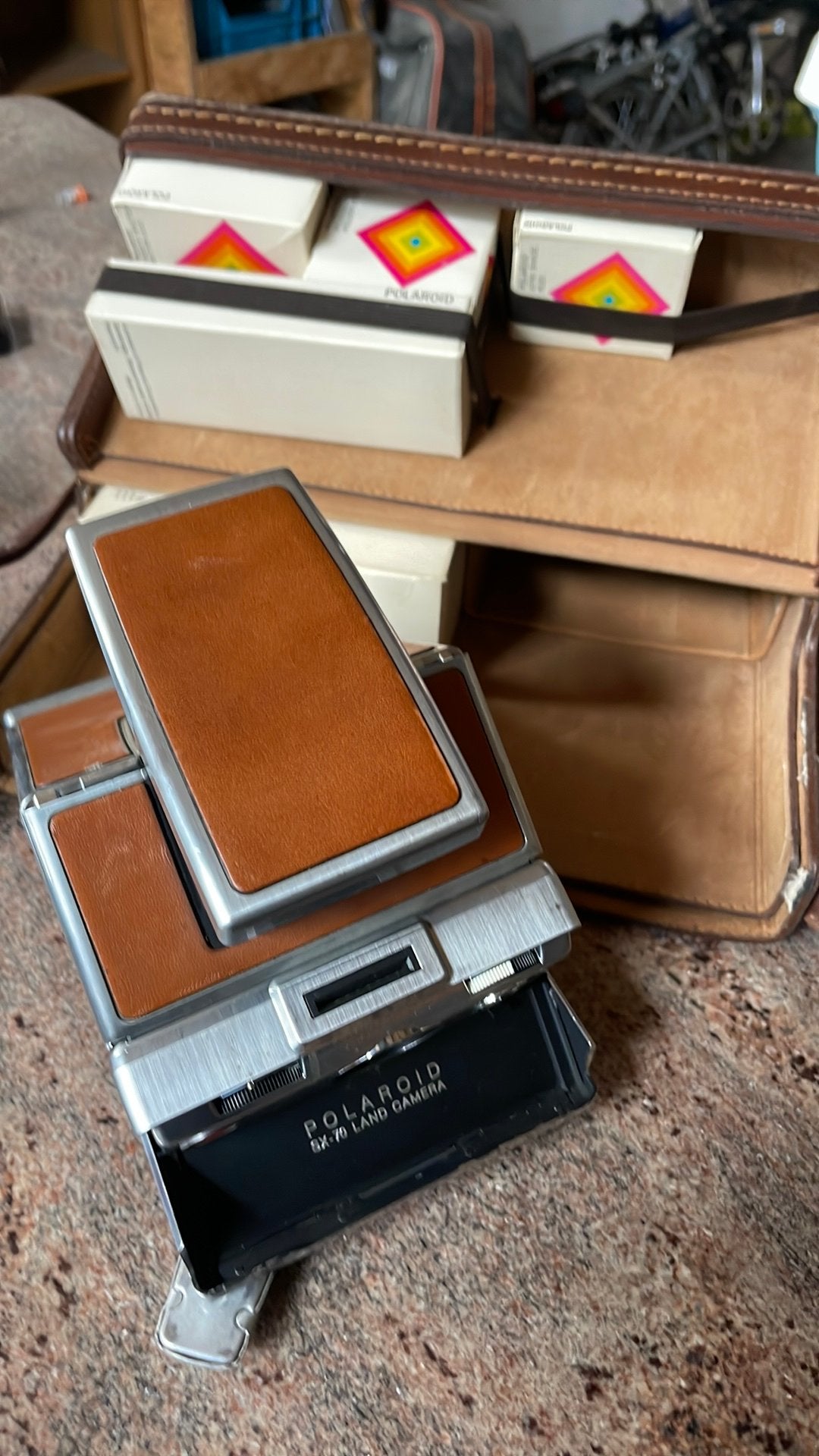 Polaroid sx70, Ophalen of Verzenden, Zo goed als nieuw, Polaroid