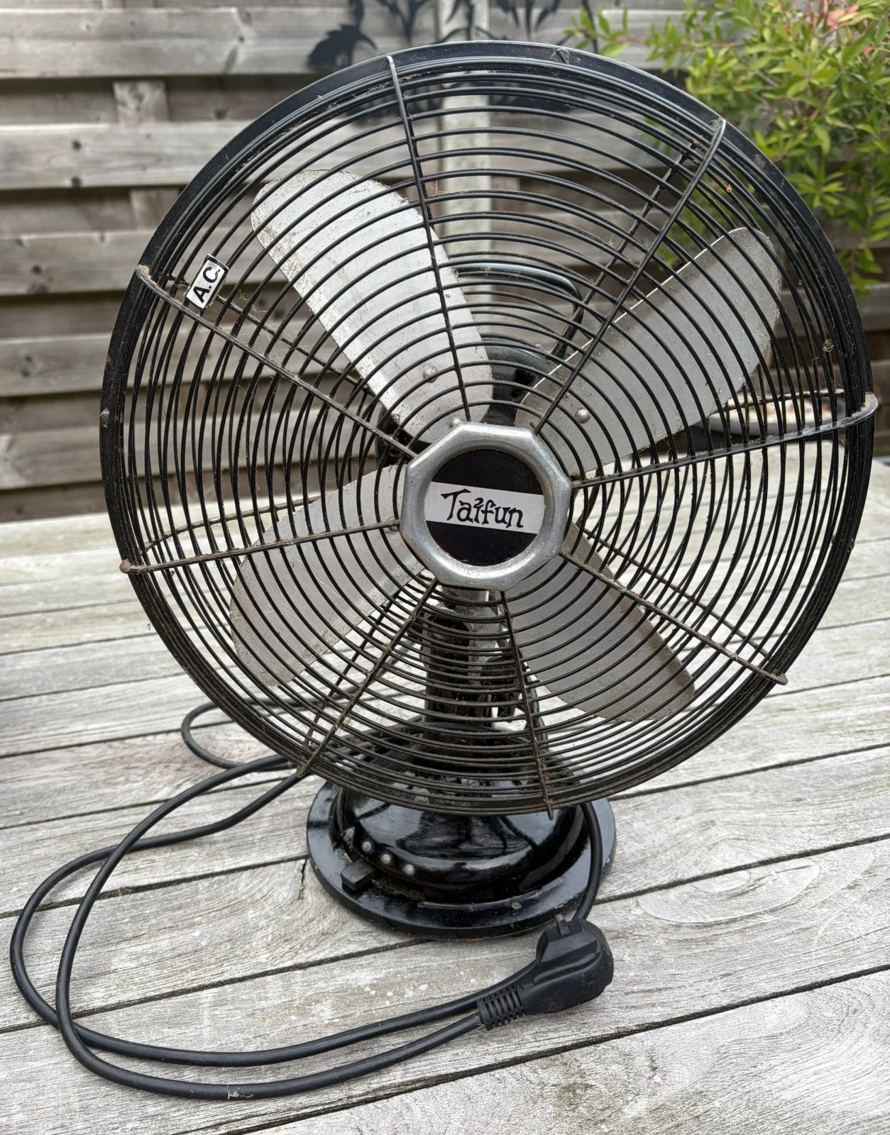 Te koop vintage tafelventilator, Ophalen of Verzenden