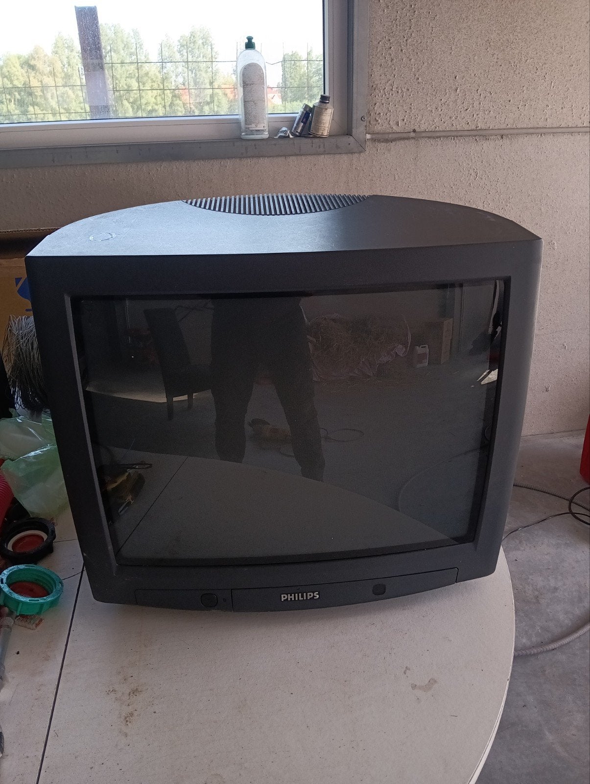 Dikke Philips televisie, Audio, Tv en Foto, Vintage Televisies, Ophalen, Gebruikt, 40 tot 60 cm, Philips