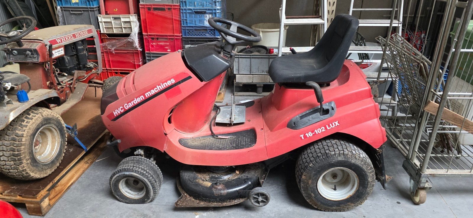 Zitmaaier te koop, Ophalen, Opvangbak