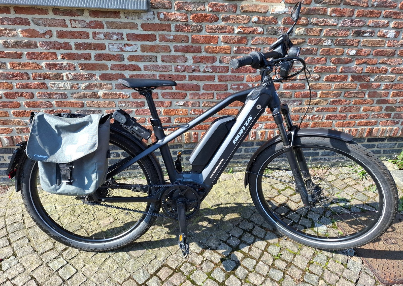 Norta Speed Pedelec + fietstas en slot Abus incl., Enlèvement