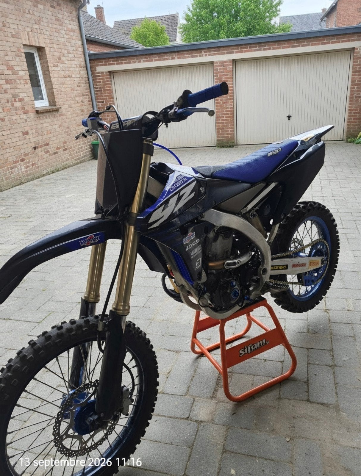 YZF 450 2015, 450 cc, Occasion, Particulier, Crossmotor