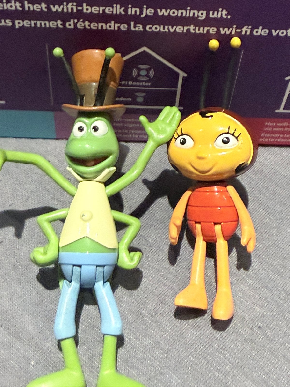 De set bevat Maya en haar vriend Flip, Kinderen en Baby's, Ophalen, Zo goed als nieuw