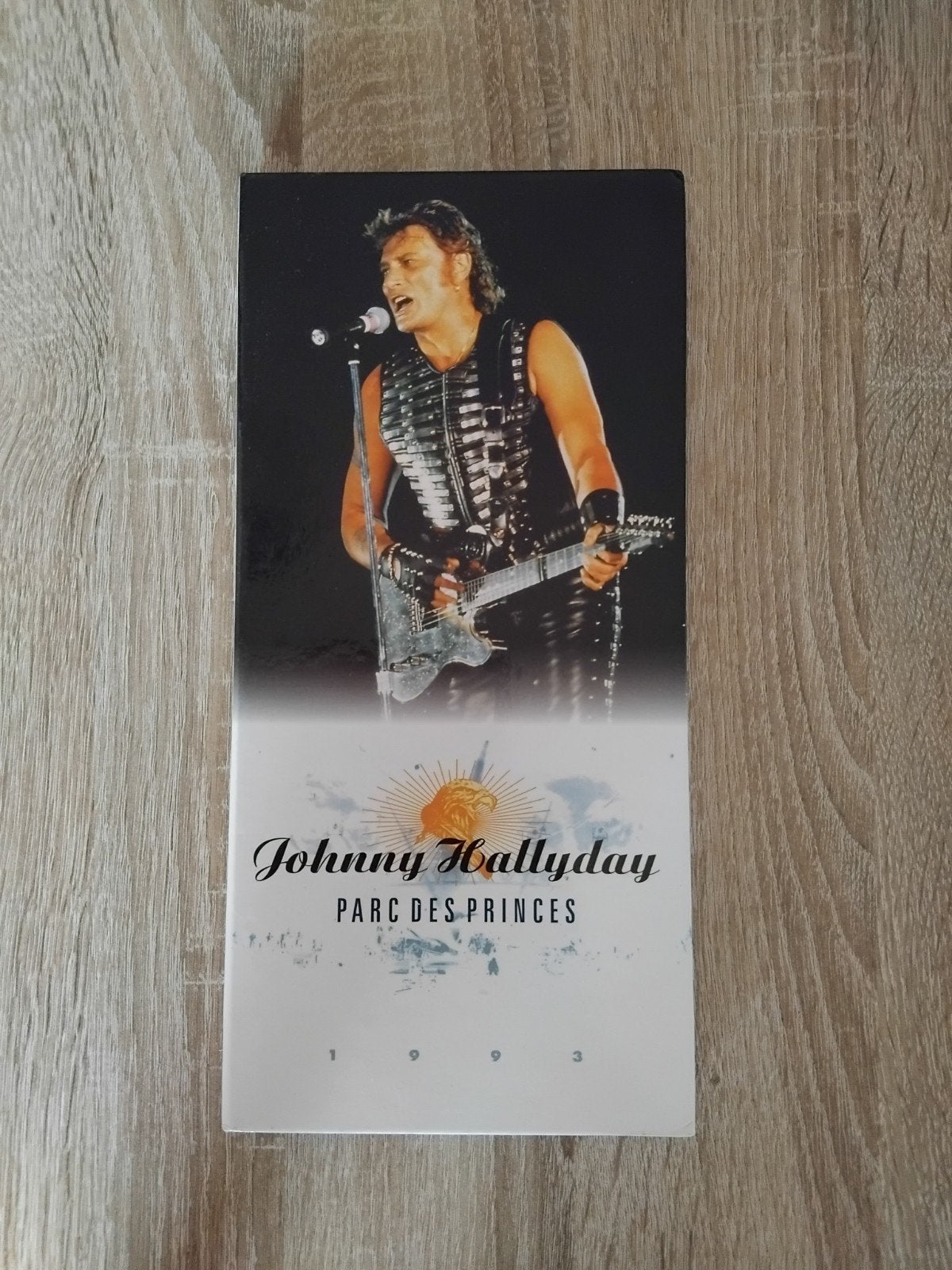 Cd Johnny Hallyday au Parc des Princes 1993, Enlèvement, Coffret