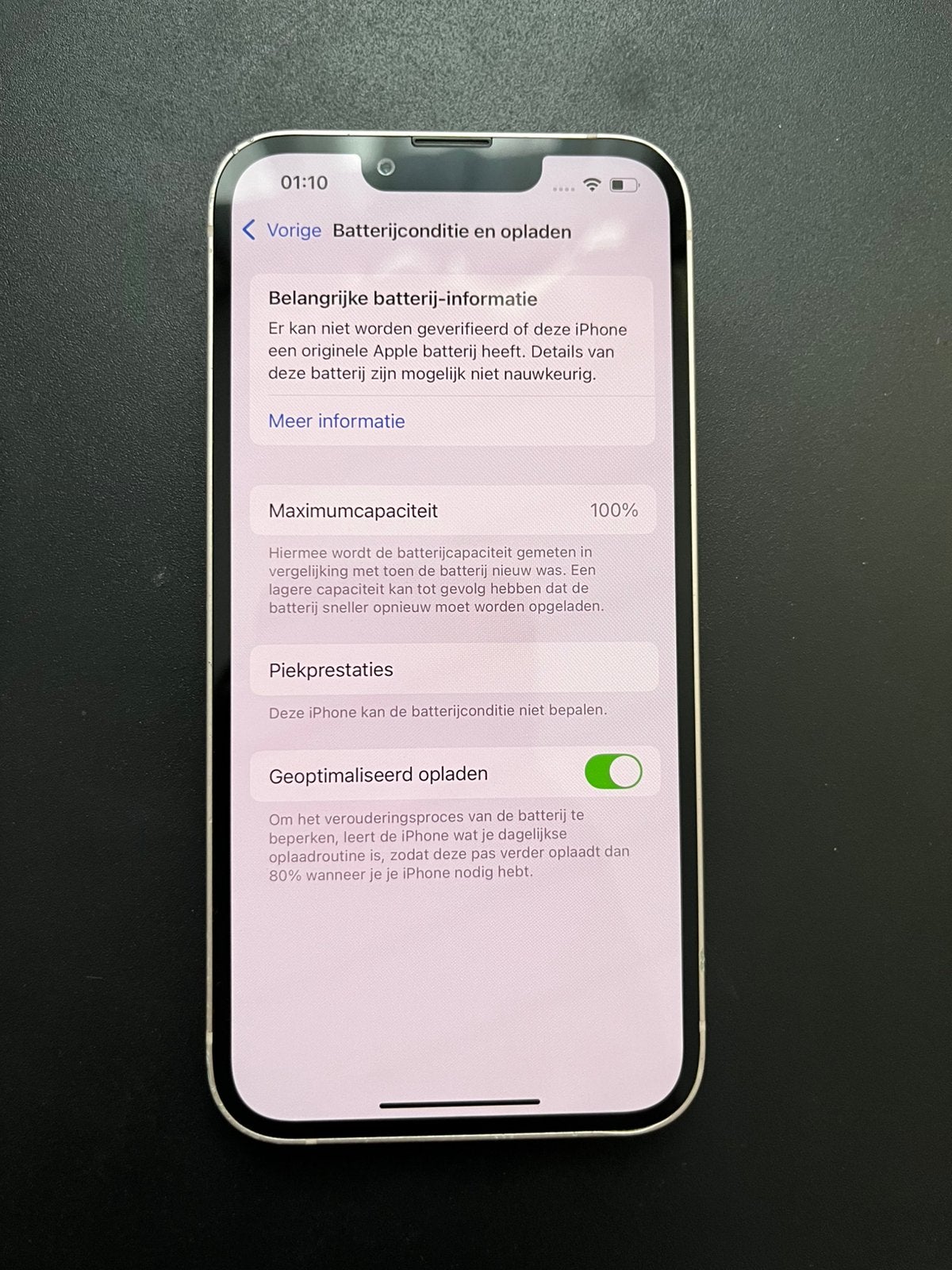 Iphone 13, Telecommunicatie, Mobiele telefoons | Apple iPhone, Ophalen, 128 GB, IPhone 13, Zo goed als nieuw