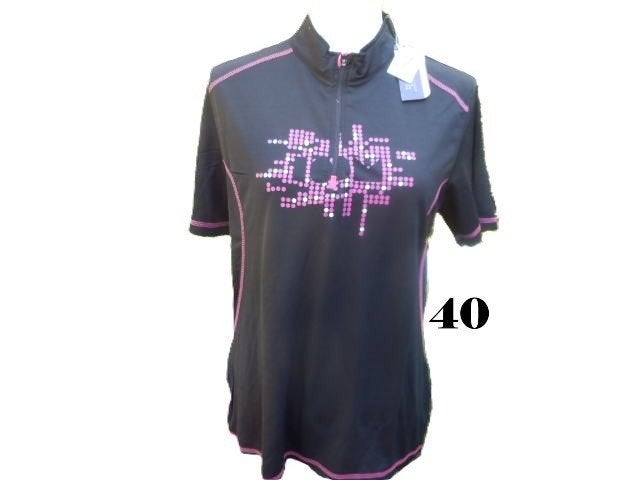 (10) -tee shirt sport femme t.L noir mauve - neuf - crivit -, Vêtements | Femmes, Vêtements de sport, Neuf, Fitness ou Aérobic