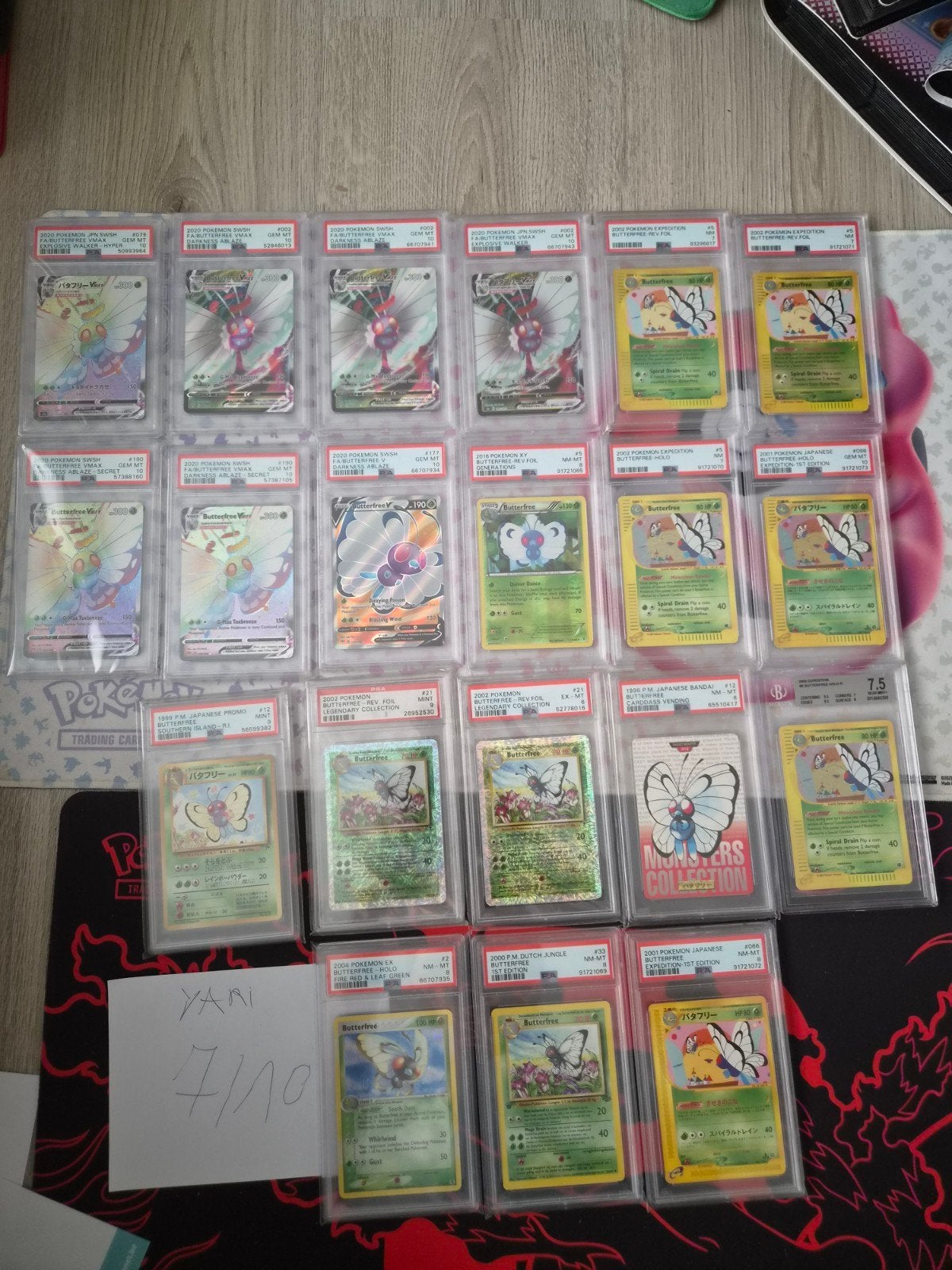 butterfree psa kaarten, Ophalen of Verzenden