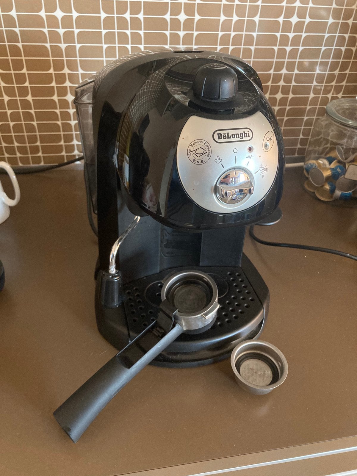 De’Longhi machine à espresso, Electroménager, Café moulu, Machine à espresso, Réservoir d'eau amovible, Enlèvement ou Envoi