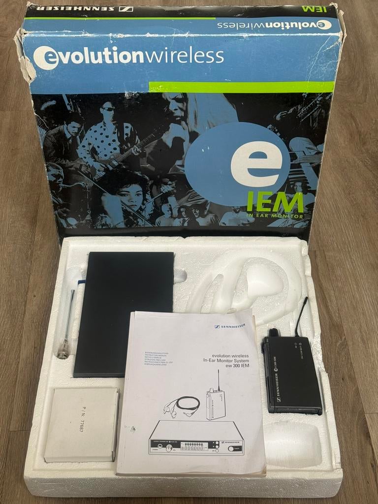 Sennheiser EW300 IEM G1 in-ear set (838 - 870 MHz) #1, Muziek en Instrumenten, Ophalen of Verzenden, Zo goed als nieuw, Overige typen